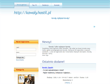 Tablet Screenshot of kawaly.hostil.pl